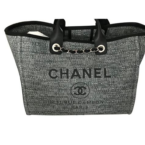 sac chanel deauville|coco chanel deauville tote.